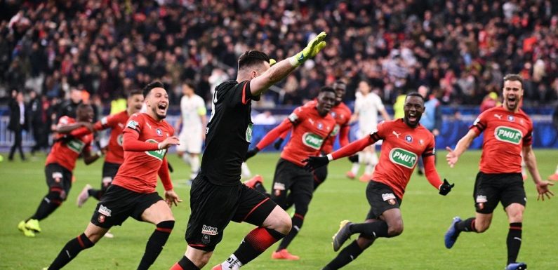 Finale de la Coupe de France : Rennes bat le PSG et c’est historique. Rennes champion !!