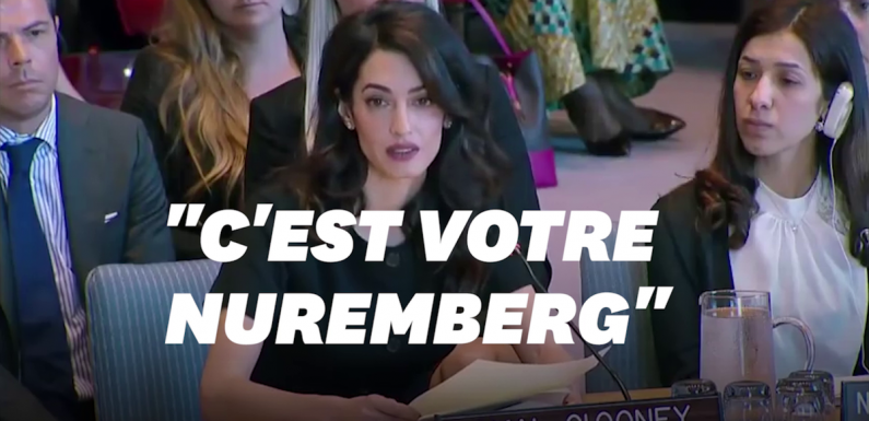 Amal Clooney réclame un « Nuremberg » contre les violences sexuelles