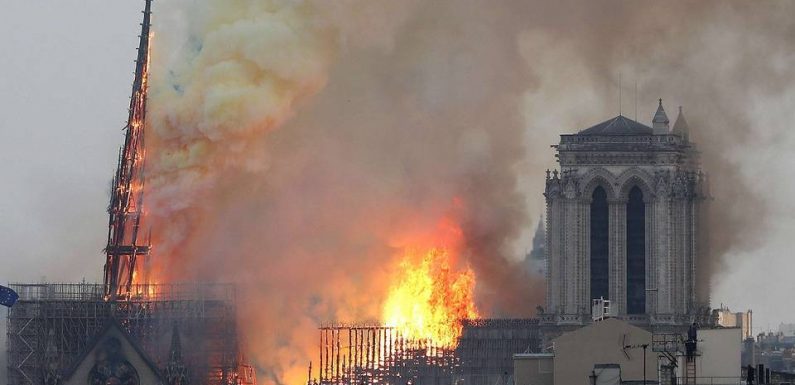 VIDEO. Incendie à Notre-Dame de Paris: «Peut-être faudrait-il utiliser des bombardiers d’eau», suggère Donald Trump