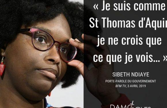 Sibeth Ndiaye veut citer saint Thomas… mais se trompe de saint