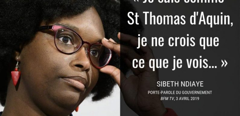 Sibeth Ndiaye veut citer saint Thomas… mais se trompe de saint
