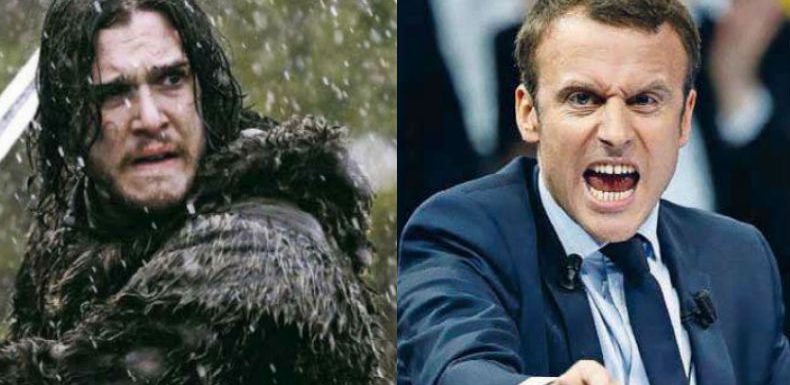 Oubliez Jon Snow, Macron va plier le game à 20 heures