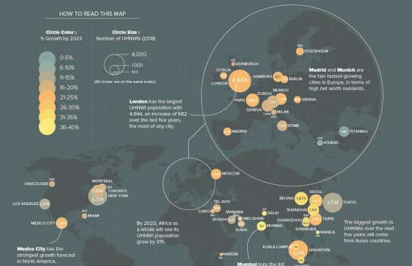 Map: Cities With the Most Ultra-Rich Residents