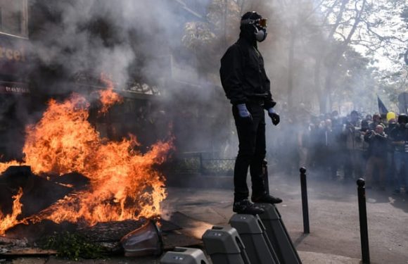 Clashes as May Day protesters march in cities across Europe