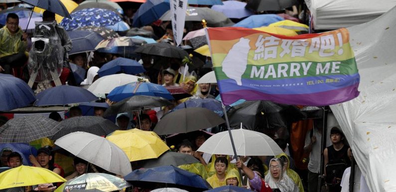 Taïwan devient le premier pays d’Asie à légaliser le mariage pour tous