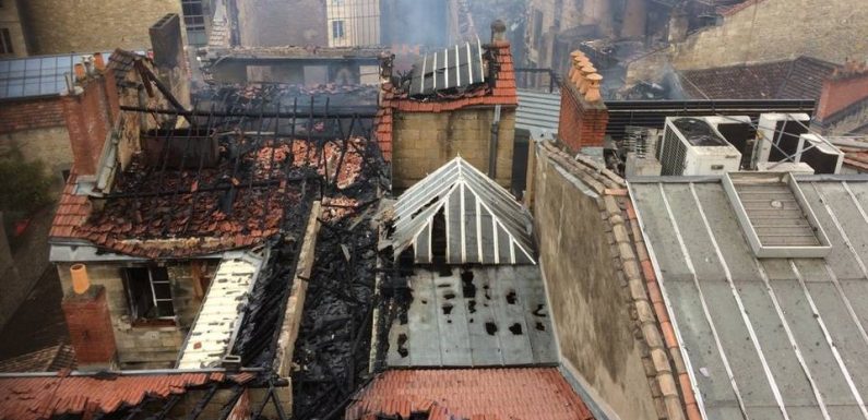 VIDEO. Incendie à Bordeaux: «Tout d’un coup, j’ai vu la toiture de l’immeuble voisin s’enflammer»