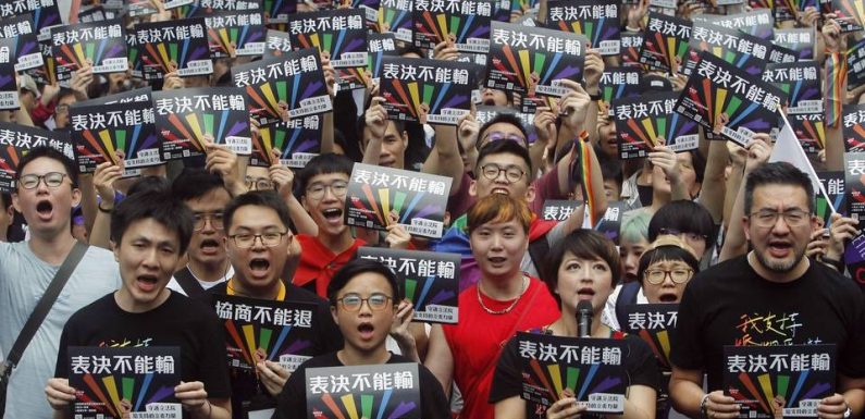 Taïwan: Le parlement vote en faveur du mariage pour tous