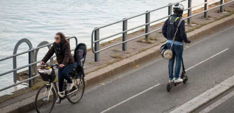 La circulation des trottinettes électriques sera interdite sur les trottoirs à la rentrée, annonce Elisabeth Borne