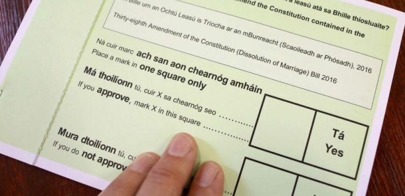 Les Irlandais votent massivement pour libéraliser le divorce