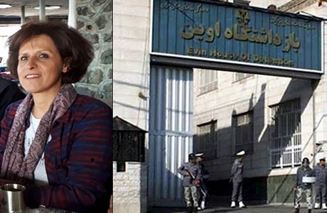 Akram Nassirian, militante des droits civils, emprisonnée en Iran