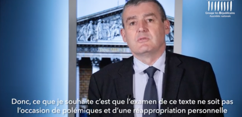 Le député LR Xavier Breton sur le projet de loi pour la restauration et la conservation de Notre-Dame de Paris
