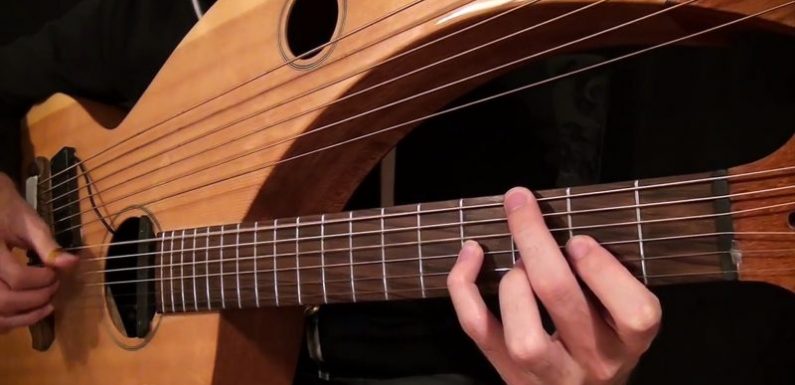 Pink Floyd Songs Played Splendidly on a Harp Guitar: “Comfortably Numb,” “Wish You Were Here” & More