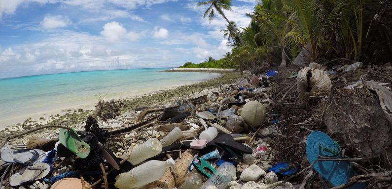 Il y a plus de 400 millions de débris plastique sur ces îles australiennes