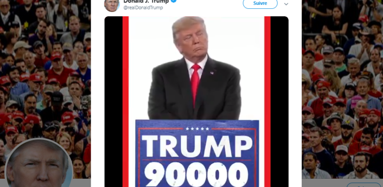 Quand Donald Trump se rêve président jusqu’en l’an 90 000 (VIDEO)