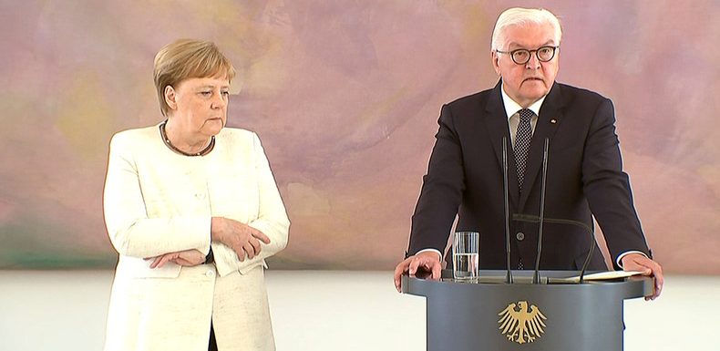 Berlin : Angela Merkel à nouveau prise d’une crise de tremblements (VIDEO)