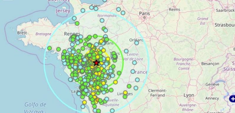 Grand-Ouest: Un séisme de magnitude 5,1 ressenti de Nantes à La Rochelle