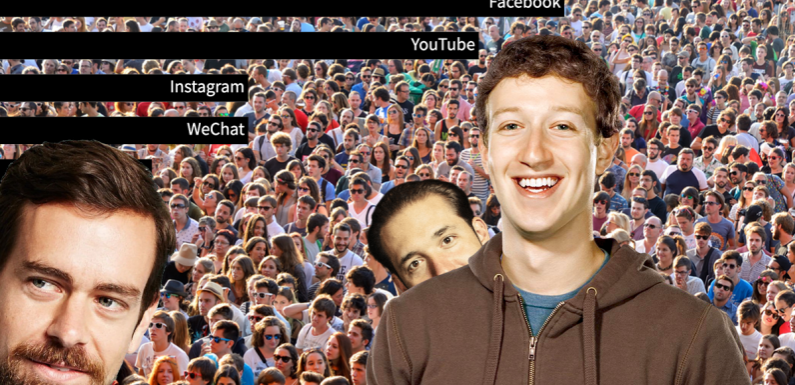 The most popular social media networks each year, gloriously animated