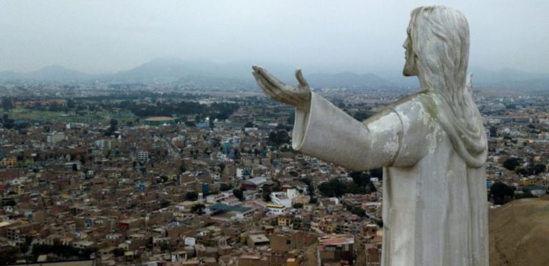 Au Pérou, l’encombrant «Christ de la corruption»