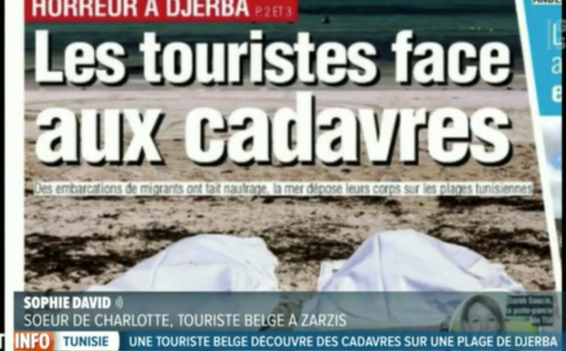 Belgique : « cadavres de migrants et vacances gâchées en Tunisie », un sujet TV provoque un scandale