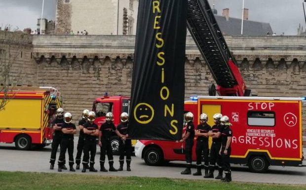Nantes (44) : « Depuis le 1er juillet, un pompier se fait agresser chaque jour en Loire-Atlantique (…) C’est énorme ! »