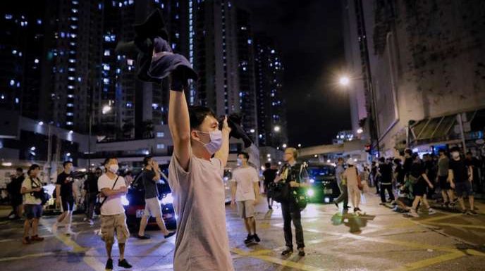 A Hongkong, 44 manifestants inculpés pour participation à des émeutes