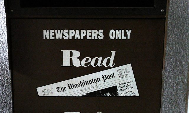 Pendant un an, le Washington Post a publié des meilleures ventes erronées