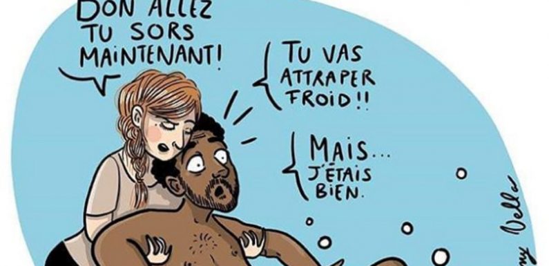Contre les violences éducatives ordinaires, elle dessine des adultes à la place des enfants