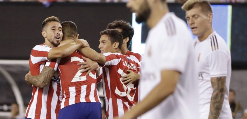 Tournée américaine: L’Atlético Madrid corrige le Real 7-3, Zidane «blessé mais pas inquiet»