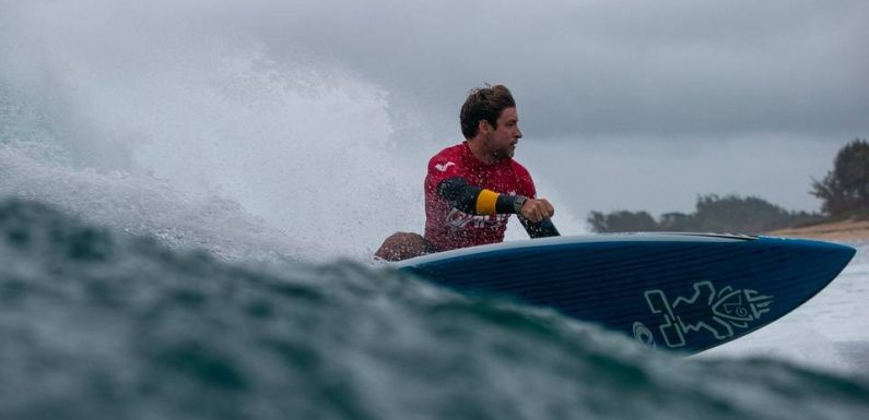 «Je rêve de participer aux Jeux olympiques 2024», confie le surfeur Benoît Carpentier