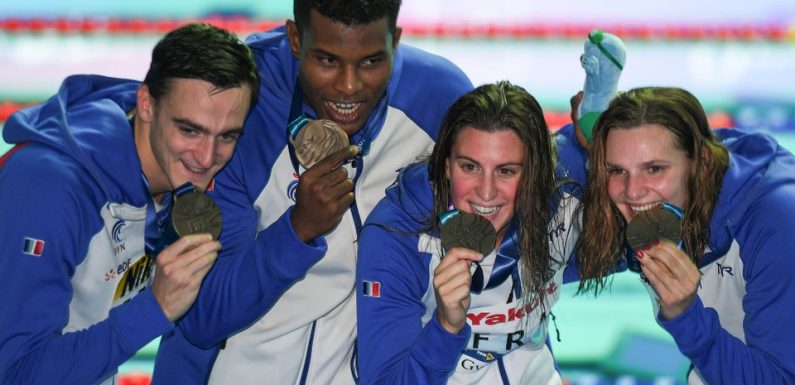 Mondiaux: La France remporte le bronze en relais mixte, sa deuxième médaille dans la compétition