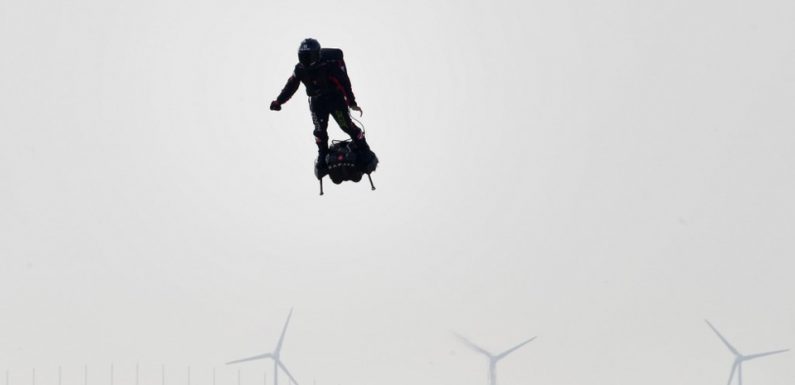 Traversée de la Manche en Flyboard: Franky Zapata va retenter l’exploit «en fin de semaine»