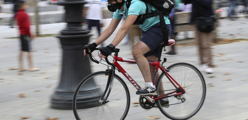 Canicule: «C’est du suicide»… Les livreurs à vélo subissent la chaleur et l’appétit des clients restés au frais