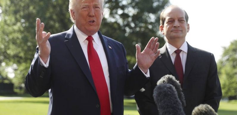 Démission d’un ministre de Donald Trump critiqué pour sa gestion de l’affaire Epstein