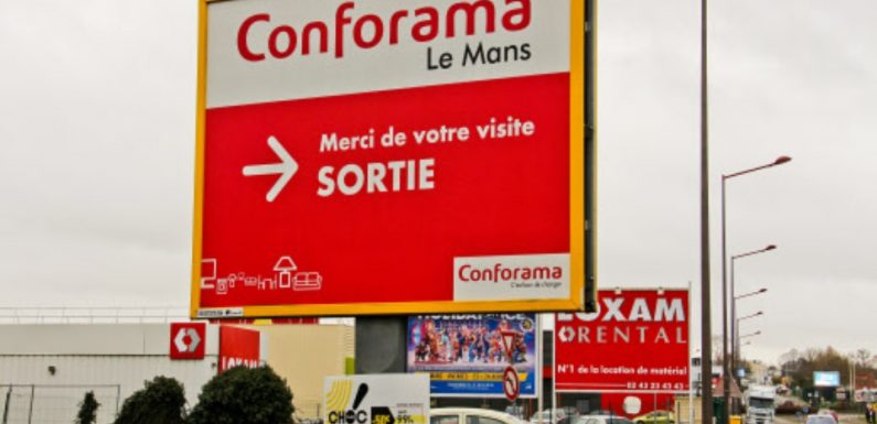 Conforama confirme la fermeture de 32 magasins et la suppression de 1.900 postes