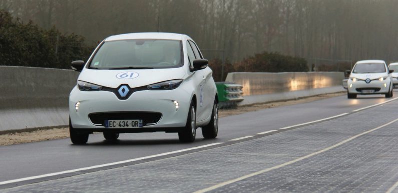 La route solaire dans l’Orne est un «échec» en termes de production d’électricité