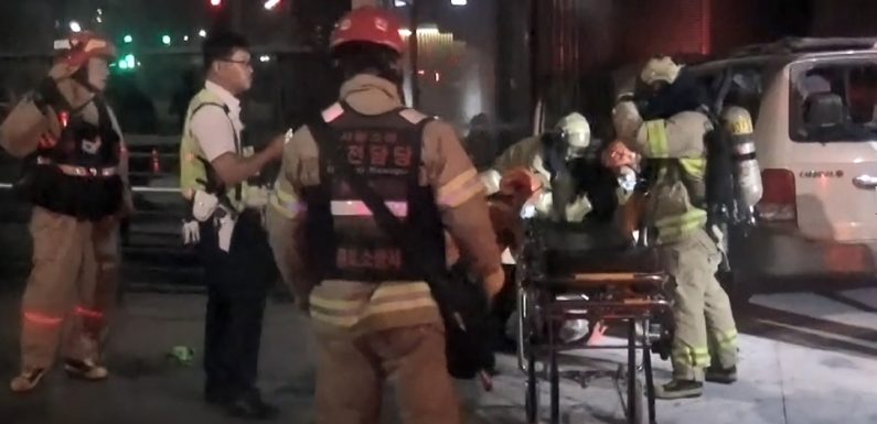 Un Sud-Coréen s’immole par le feu devant l’ambassade du Japon à Séoul