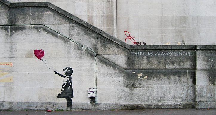 YouGov reveals all-male list of UK’s favourite ever artists, with Banksy at the top