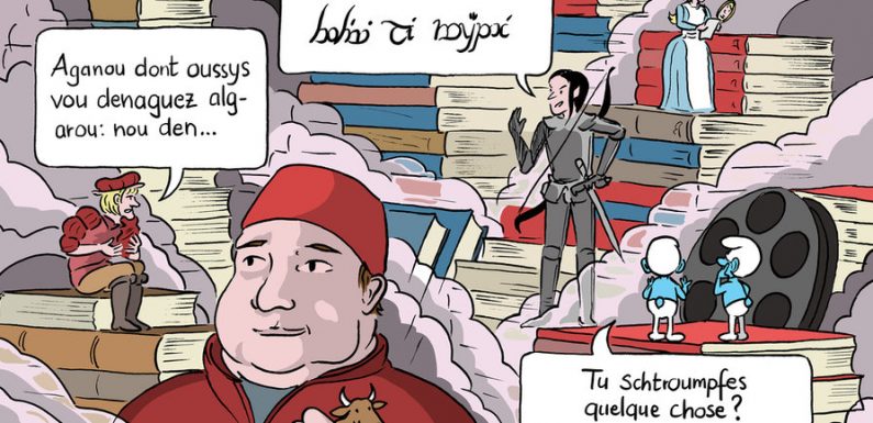 Un écrivain, ça sait schtroumpfer une langue