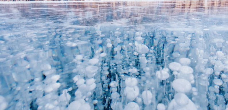 Magical Photos of the World’s Oldest Lake Frozen Over