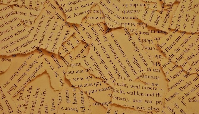 Un vandale littéraire s’amuse à déchirer les livres d’une librairie caritative