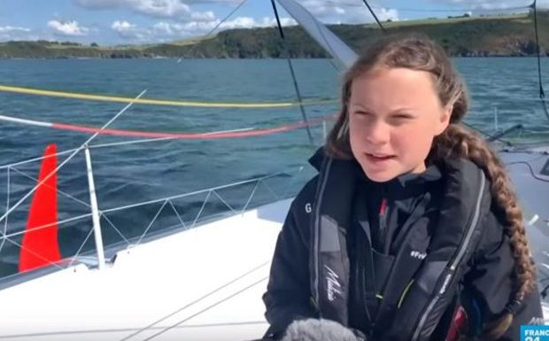 Greta Thunberg : Un simple aller-retour en avion aurait moins pollué « L’équipage prendra l’avion pour retourner en Europe »