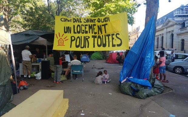 Saint-Ouen (93): des migrants latino-américains expulsés d’un « squat de luxe »