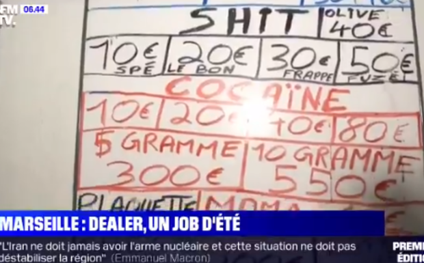 Marseille (13) : dealer, un job d’été