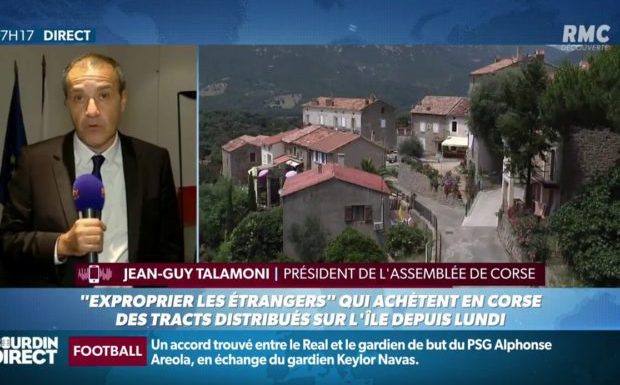« Les Corses ne peuvent plus se loger ! » : sur l’île de Beauté, Talamoni déconseille aux « étrangers » d’y investir dans l’immobilier
