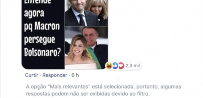 “Insultes” de Bolsonaro envers Brigitte Macron : c’était un faux compte et donc une fausse nouvelle