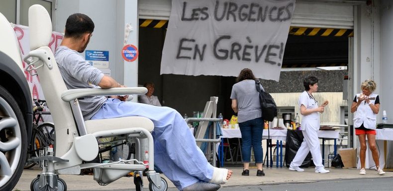 Grève des urgences en France : 213 services désormais touchés