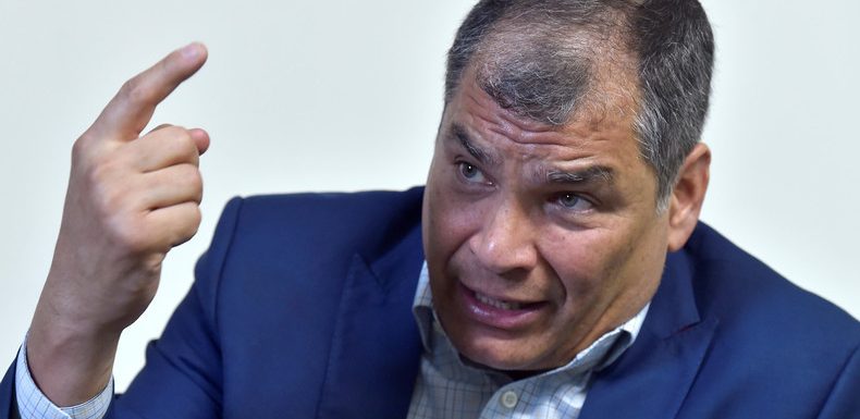 Equateur : la justice ordonne la détention préventive de l’ex-président Correa pour corruption