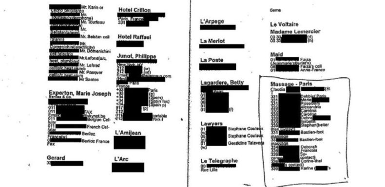 «Massages», «victimes françaises», «carnet noir»… Ce que l’on sait des visites d’Epstein en France