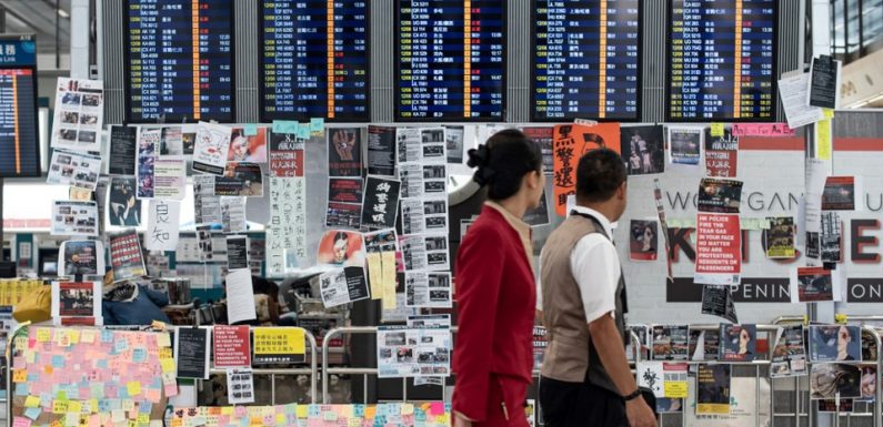 Hong Kong: Retour au calme à l’aéroport après deux jours de mobilisation