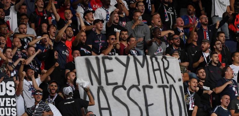 PSG: «Neymar, casse-toi», chant insultant… Le divorce est consommé entre le virage Auteuil et le Brésilien